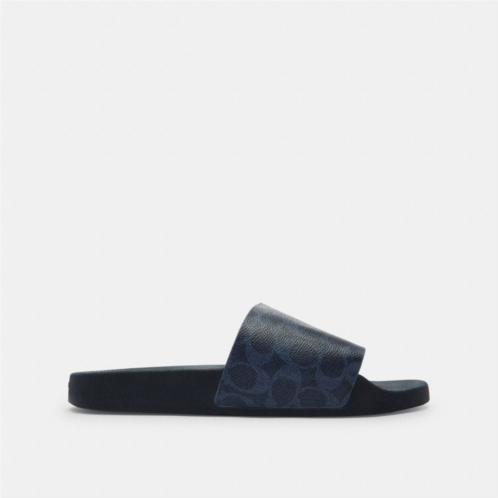 COACH Slide In Signature Denim