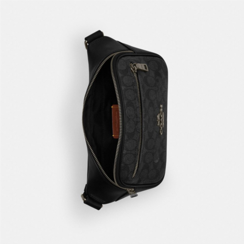 COACH Elias Belt Bag In Signature Canvas