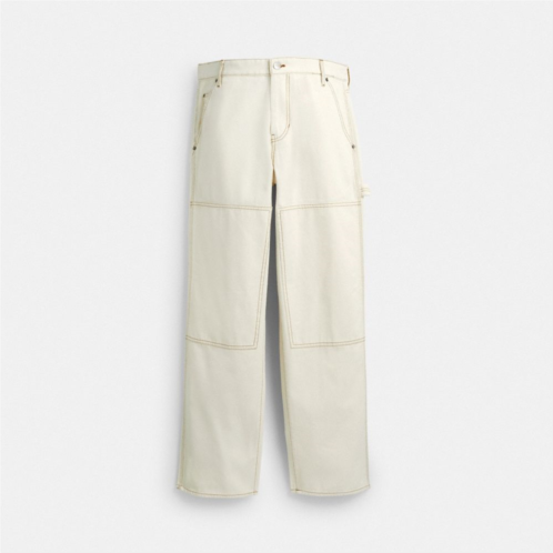 COACH Relaxed Straight Fit Twill Carpenter Pants