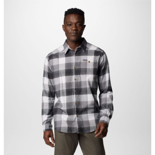 Columbia Mens Cornell Woods Flannel Long Sleeve Shirt - Tall