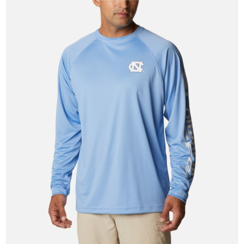Columbia Mens Collegiate PFG Terminal Tackle Long Sleeve Shirt - North Carolina