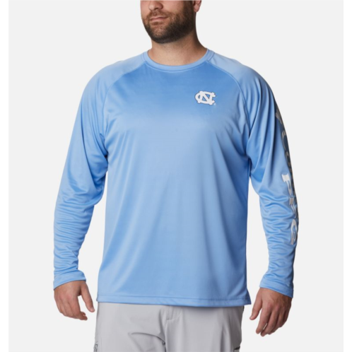 Columbia Mens Collegiate PFG Terminal Tackle Long Sleeve Shirt - Big - North Carolina