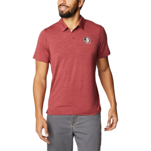 Columbia Mens Collegiate Tech Trail Polo - Florida State