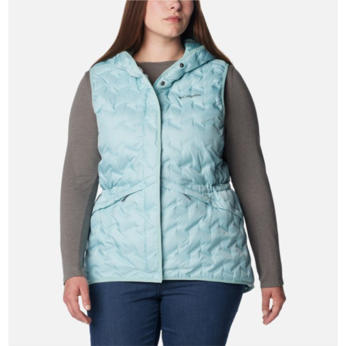 Columbia Womens Delta Ridge Hooded Vest - Plus Size