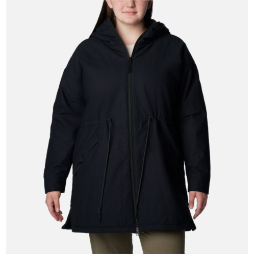 Columbia Womens Crystal Crest Quilted Jacket - Plus Size