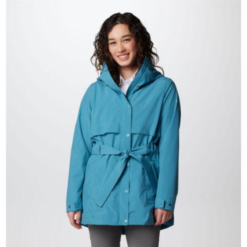 Columbia Womens Long Valley Rain Trench II