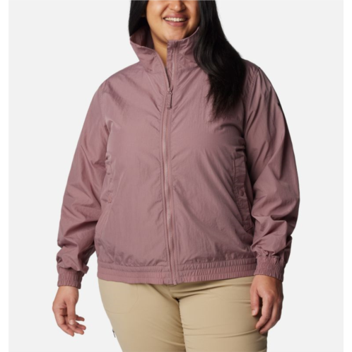 Columbia Womens Time is Right Windbreaker - Plus Size