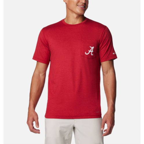 Columbia Mens Collegiate Tech Trail Short Sleeve Shirt - Alabama