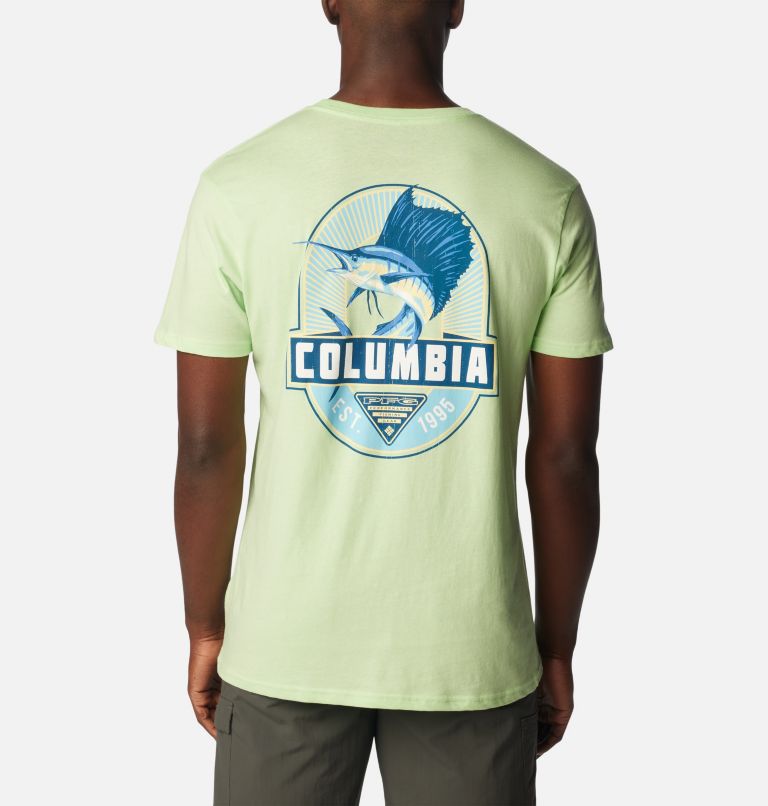 Columbia Mens PFG Snap Graphic T-Shirt
