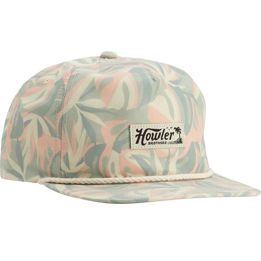 Howler Brothers Monstera Mash Unstructured Snapback Hat