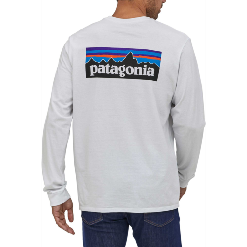 Patagonia Mens P-6 Logo Responsibili-Tee Long Sleeve Shirt