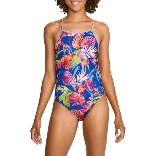 Speedo Womens The One Printed One Piece Swimsuit