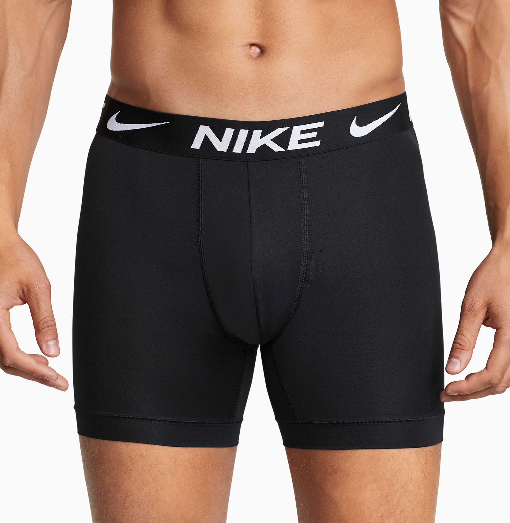 Nike Mens Dri-FIT Essential Micro Long Boxer Briefs 3 Pack