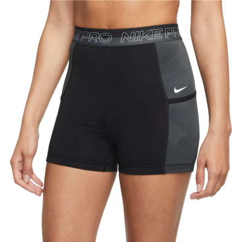 Nike Womens Pro High-Waisted 3 Training Shorts