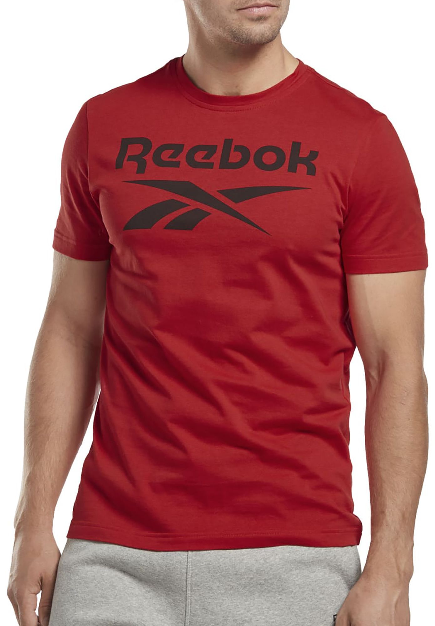 Reebok Mens Identity Big Logo Graphic T-Shirt