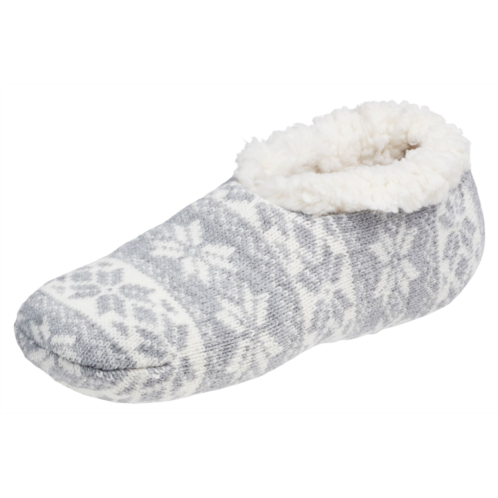 Northeast Outfitters Womens Cozy Cabin Snowflake Nordic Slipper Socks