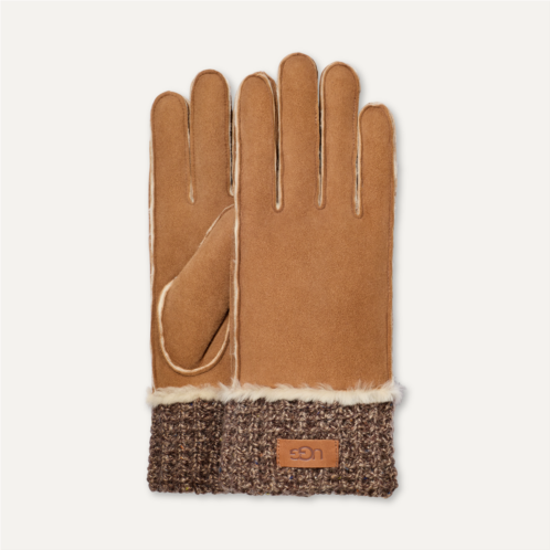 Uggaustralia Sheepskin Knit Cuff Glove