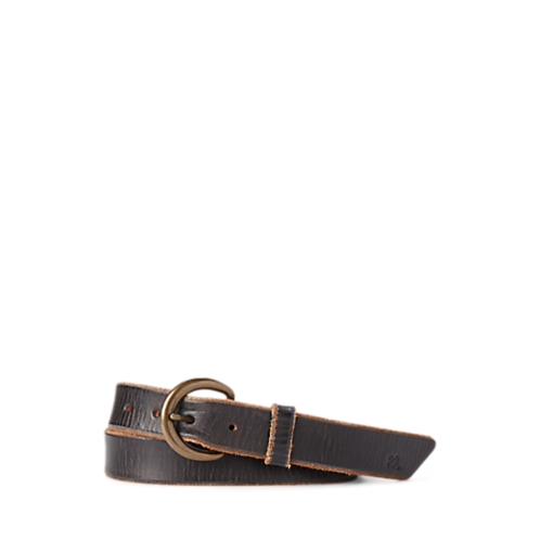 Polo Ralph Lauren Tumbled Leather Belt