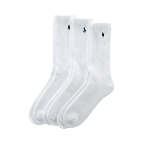 Polo Ralph Lauren Cotton-Blend Crew Sock 3-Pack