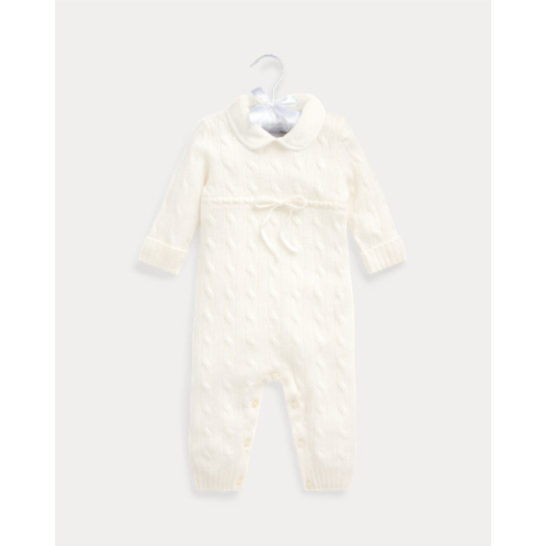 Polo Ralph Lauren Cashmere Knit-Collar Coverall