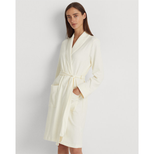 Lauren Quilted Shawl-Collar Robe