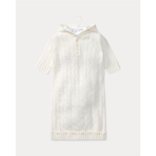 Polo Ralph Lauren Cable-Knit Cashmere Bunting