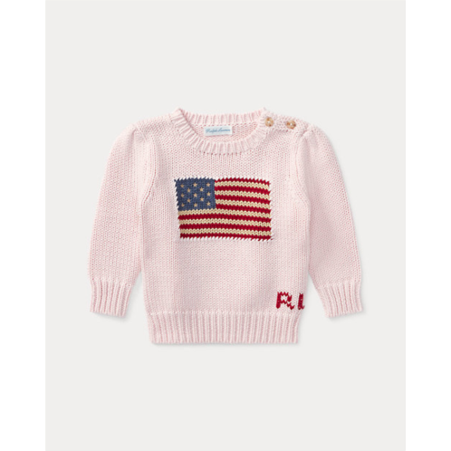 Polo Ralph Lauren Flag Cotton Sweater