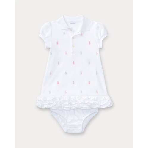 Polo Ralph Lauren Ruffled Polo Dress & Bloomer