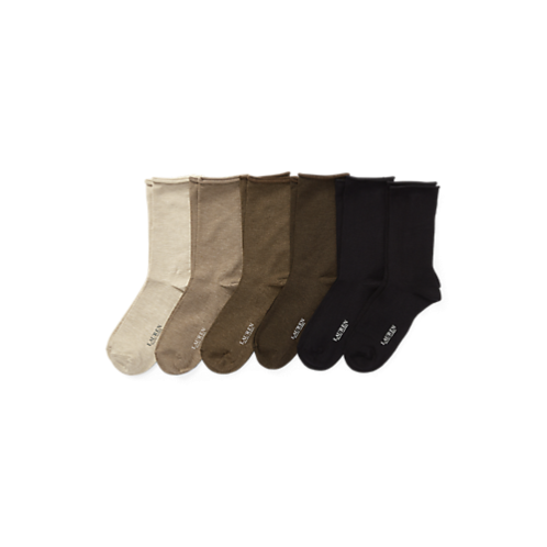 Polo Ralph Lauren Roll-Top Sock 6-Pack