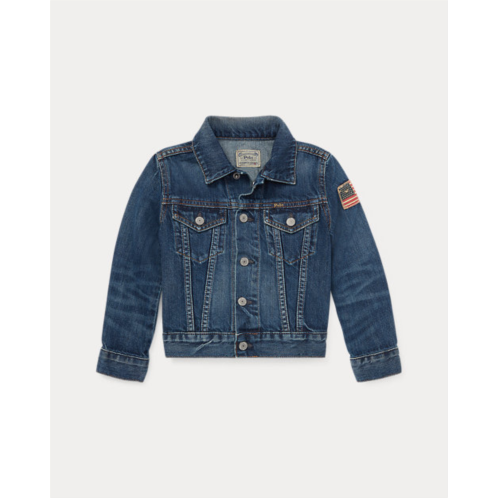 Polo Ralph Lauren Flag Denim Trucker Jacket