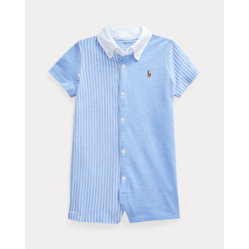 Polo Ralph Lauren Knit Cotton Oxford Fun Shortall