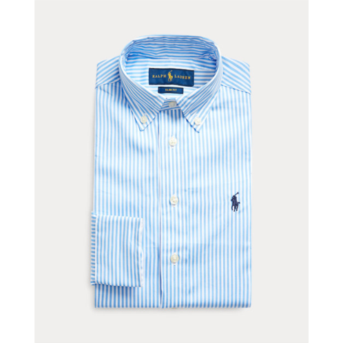 Polo Ralph Lauren Slim Fit Striped Cotton Dress Shirt