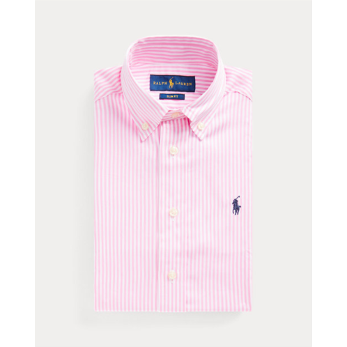 Polo Ralph Lauren Slim Fit Striped Cotton Dress Shirt