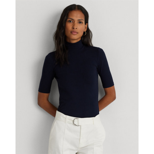 Polo Ralph Lauren Jersey Turtleneck Top