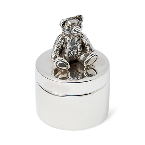 Polo Ralph Lauren Bear Sterling Silver Tooth Box