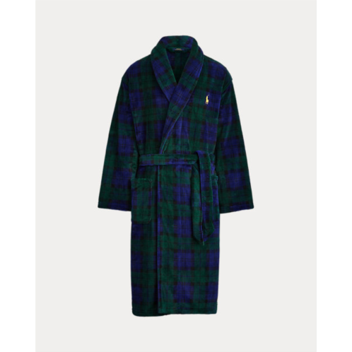 Polo Ralph Lauren Tartan Plush Microfiber Robe