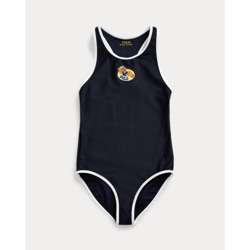 Polo Ralph Lauren Swim Bear One-Piece Swimsuit