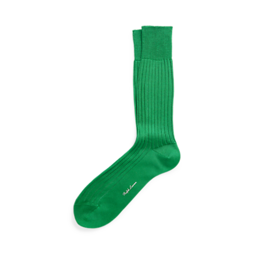 Polo Ralph Lauren Rib-Knit Cotton Trouser Socks