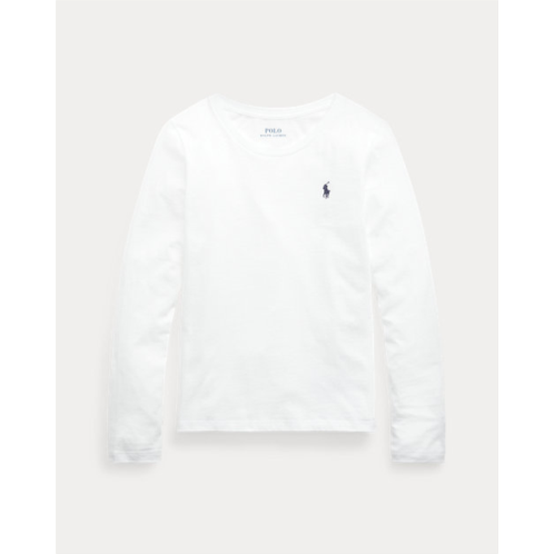 Polo Ralph Lauren Cotton Jersey Long-Sleeve Tee