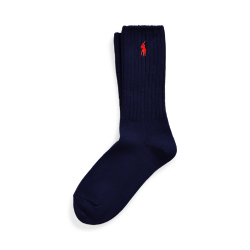 Polo Ralph Lauren Embroidered Pony Crew Socks