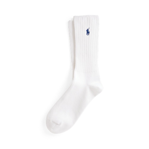 Polo Ralph Lauren Signature Pony Cotton-Blend Crew Socks