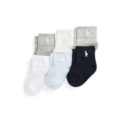 Polo Ralph Lauren Stretch Crew Sock 6-Pack