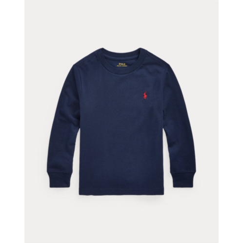 Polo Ralph Lauren Cotton Jersey Long-Sleeve Tee