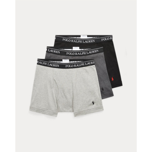 Polo Ralph Lauren Cotton Wicking Boxer Brief 3-Pack