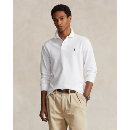 Polo Ralph Lauren Classic Fit Mesh Long-Sleeve Polo Shirt