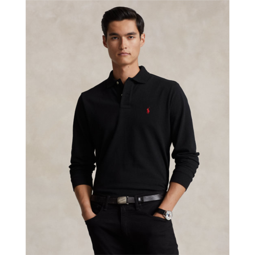 Polo Ralph Lauren Classic Fit Mesh Long-Sleeve Polo Shirt