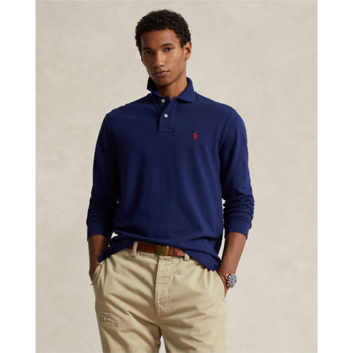 Polo Ralph Lauren Classic Fit Mesh Long-Sleeve Polo Shirt