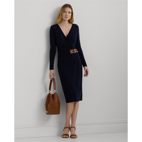 Polo Ralph Lauren Buckled Jersey Dress