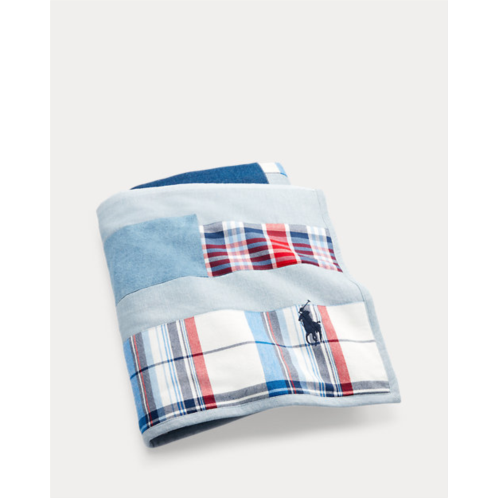 Polo Ralph Lauren Ramsey Patchwork Flag Throw Blanket