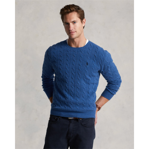 Polo Ralph Lauren Cable-Knit Wool-Cashmere Sweater